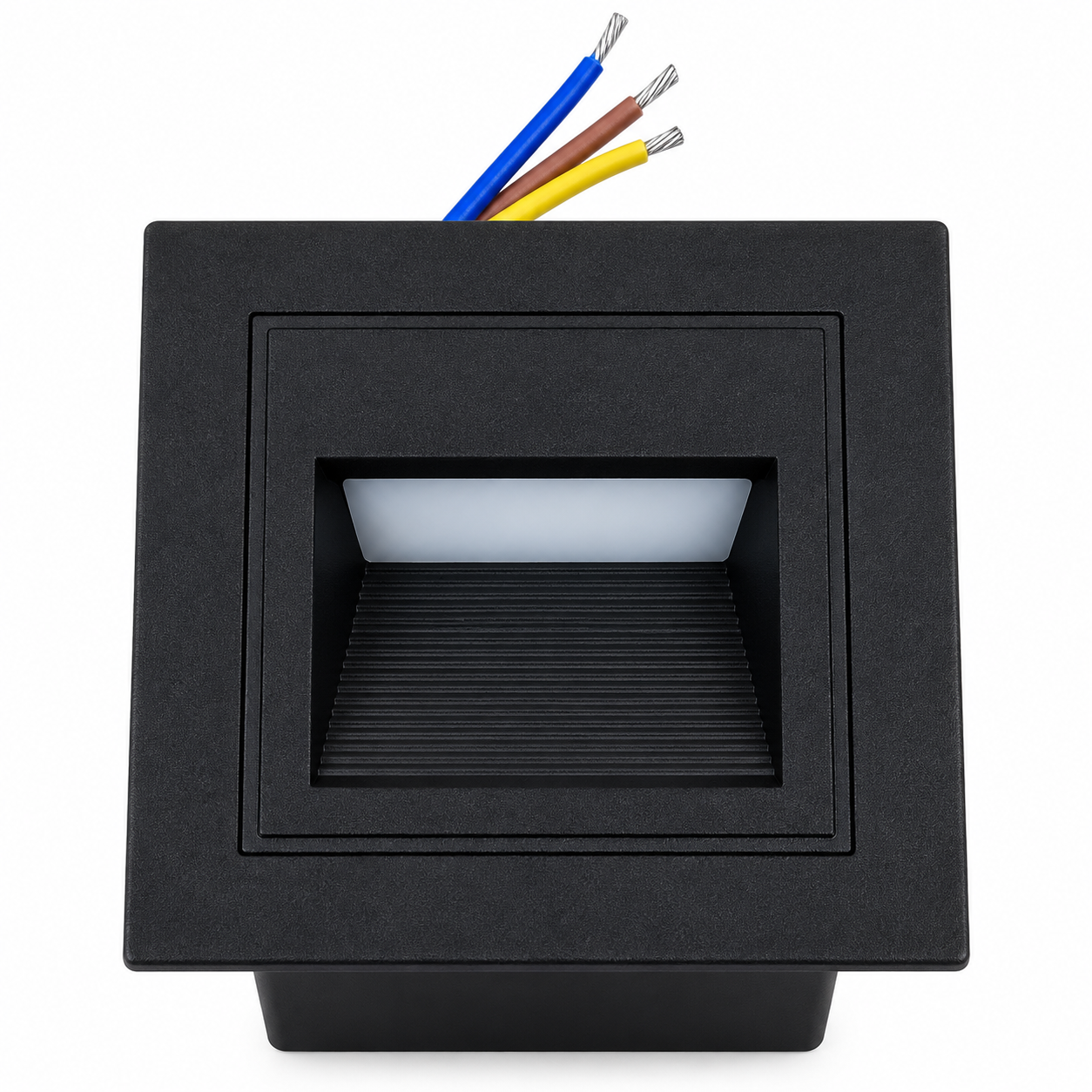 LG-17 3 Watt 3×3 Foot LED Wall Light | IP65 Waterproof COB Black Body | 3000K Warm Light - Image 6