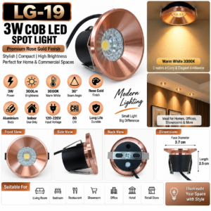 lg-19-3w-rose-gold-cob-led-spot-light