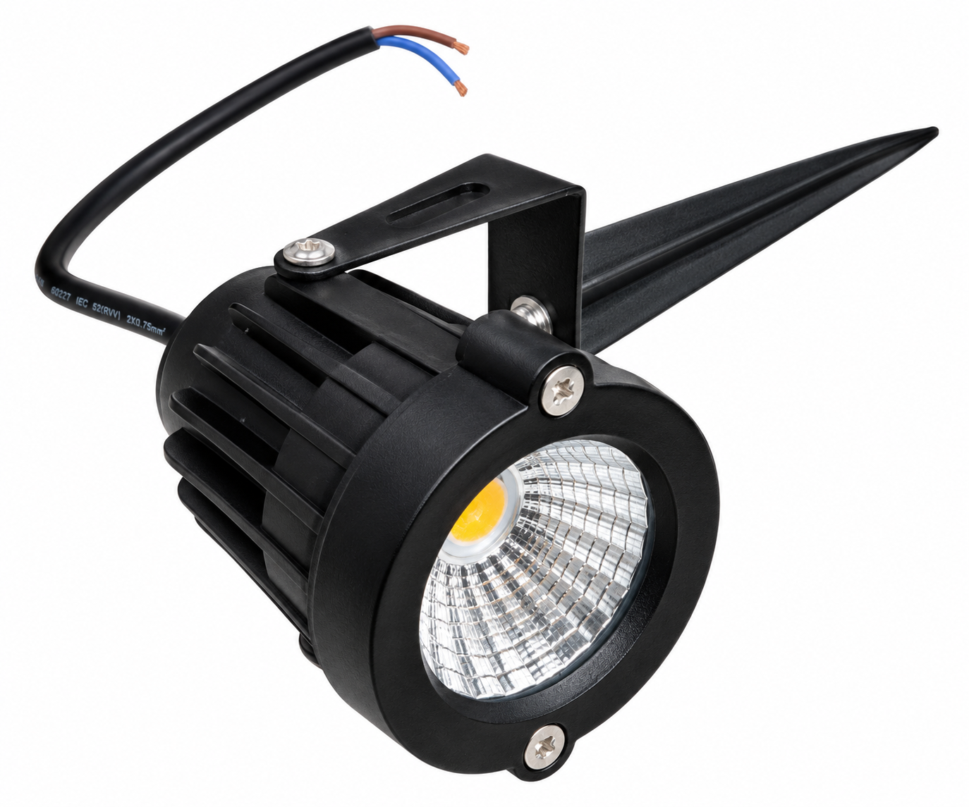 LG-13 6 Watt LED Garden Spike Light – Black | Warm White 3000K | IP65 - Image 8