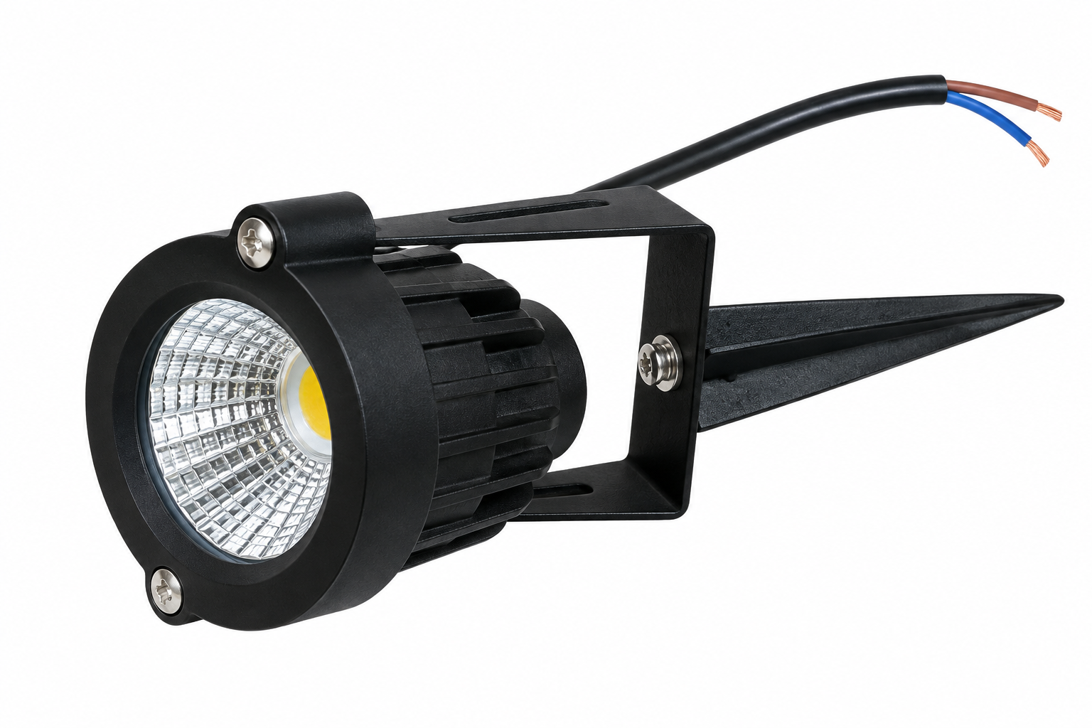 LG-13 6 Watt LED Garden Spike Light – Black | Warm White 3000K | IP65 - Image 6